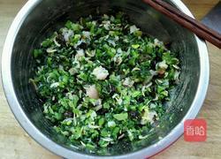虾仁小白菜包子的做法图解7