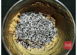 高纤麦片黑芝麻饼干的做法图解4