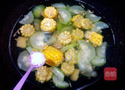 鲜味玉米节瓜汤的做法图解5