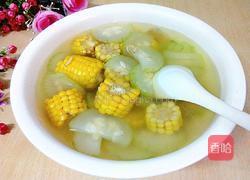 鲜味玉米节瓜汤的做法图解6