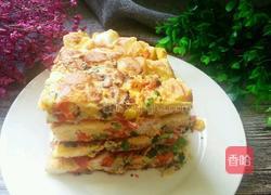 馒头鸭蛋时蔬饼的做法图解10