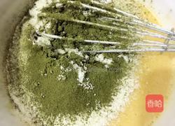 红豆抹茶卷的做法图解2
