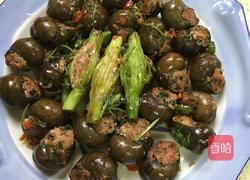 酿田螺的做法图解4