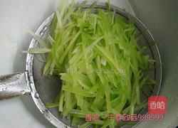 炝拌莴笋的做法图解6