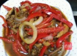 香菇肉沫火腿披萨的做法图解7