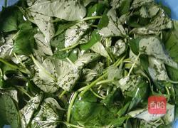 地瓜叶米果的做法图解1