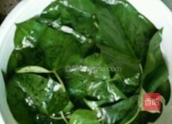 地瓜叶米果的做法图解3