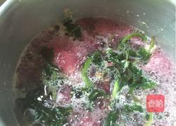苋菜鸡蛋汤的做法图解2