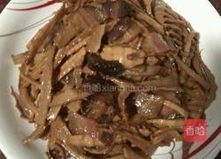干笋炒腊肉的做法图解4