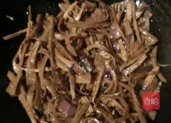 干笋炒腊肉的做法图解3