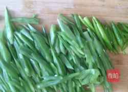 爆炒刀豆的做法图解3