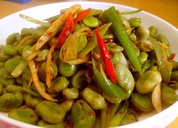 炒兰花豆
