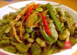 炒兰花豆的做法图解6