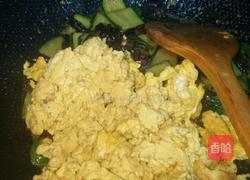 木耳黄瓜炒蛋的做法图解14