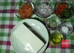 沙沙酱拌冻豆腐的做法图解1