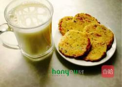 葱香豆渣饼的做法图解4