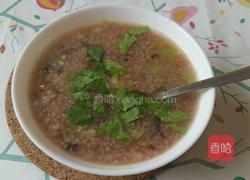 小米海参青菜粥的做法图解5