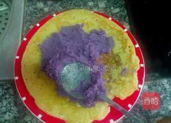 杂粮紫薯夹心饼的做法图解7