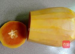 木瓜椰奶冻的做法图解3