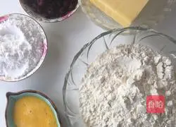 Illustration of how to make cranberry cookies 2