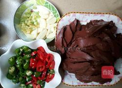 香辣猪血的做法图解1