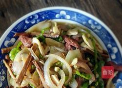 黑椒牛柳炒素什锦的做法图解6