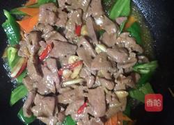 胡萝卜炒猪肝的做法图解7