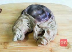 猪肚炒青椒的做法图解4