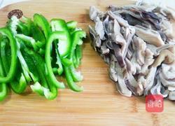 猪肚炒青椒的做法图解5