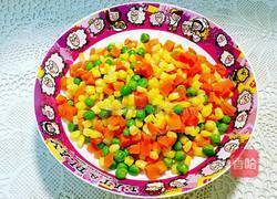 蝦仁彩蔬拌飯的做法图解3