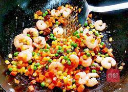 蝦仁彩蔬拌飯的做法图解7