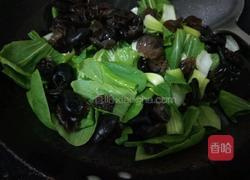 蒜爆耗油上海青的做法图解4