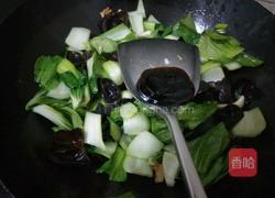 蒜爆耗油上海青的做法图解5