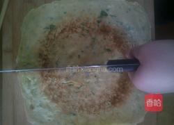 鸡蛋菜饼的做法图解6