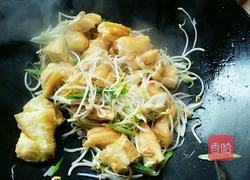 豆芽炒油条的做法图解4