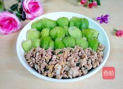 肉沫炒油菜的做法图解8