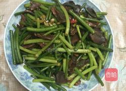 鸭胗炒蒜苗的做法图解11