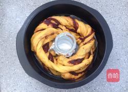 南瓜豆沙手撕面包的做法图解5