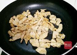 青椒木耳炒肉的做法图解4