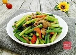 蒜苔炒鸭片的做法图解10