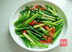 蒜苔炒鸭片的做法图解6