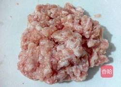 豆腐油菜肉丸汤的做法图解1