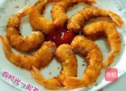 黄金炸虾的做法图解9