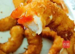 黄金炸虾的做法图解10
