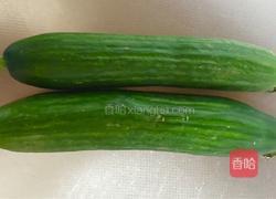 黄瓜酿肉的做法图解1