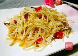 酸辣绿豆芽的做法图解5