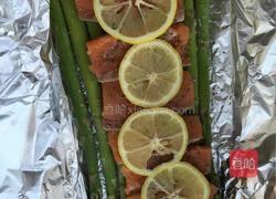 香柠芦笋烤三文鱼的做法图解2