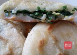 韭菜糯米饼的做法图解6