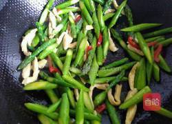 芦笋炒鸡丝的做法图解6
