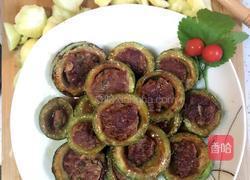 西葫芦酿肉的做法图解7